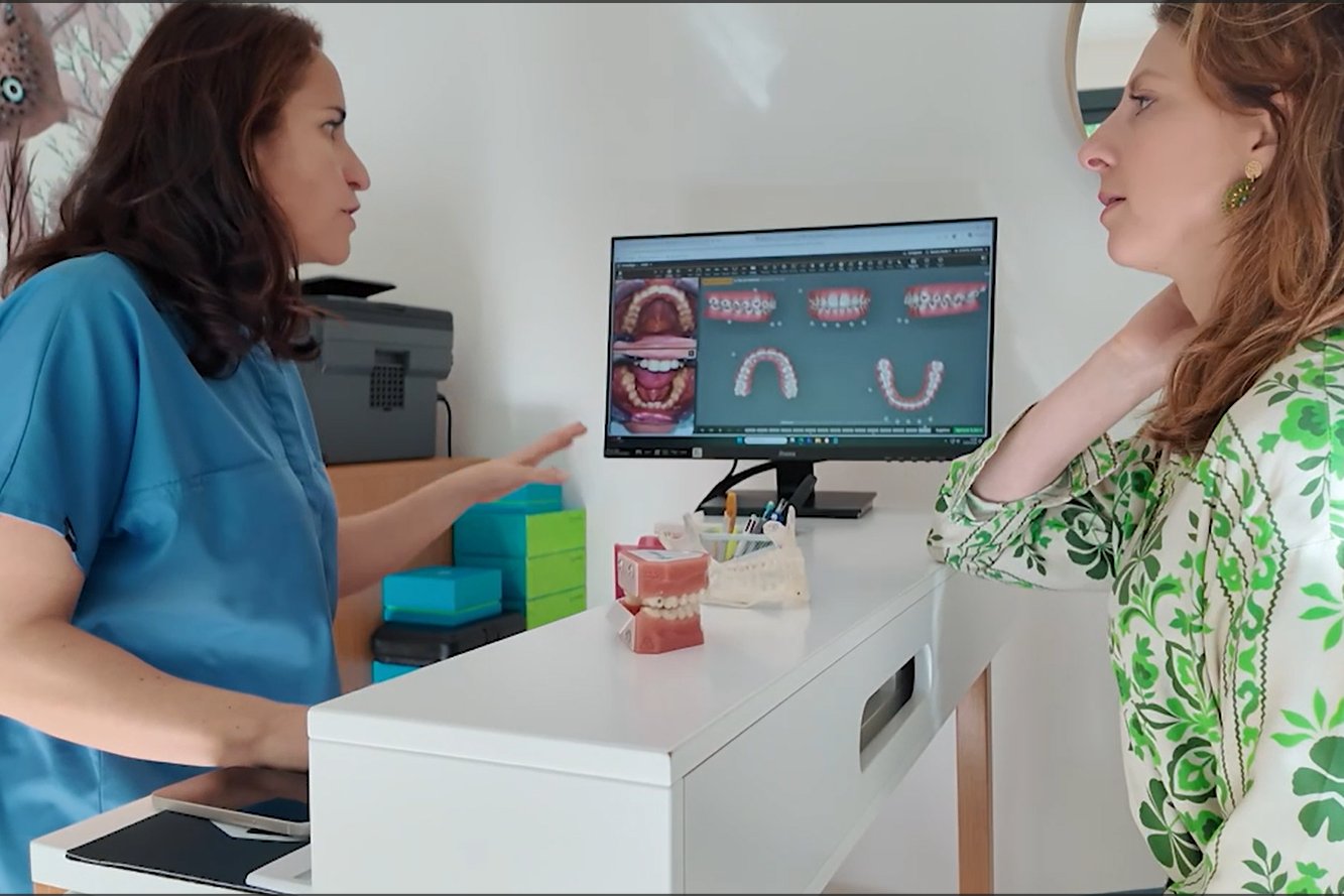 Consultation orthodontique au cabinet